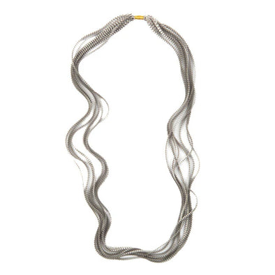 Essilp Necklace by Alexandra Tsoukala - Silver