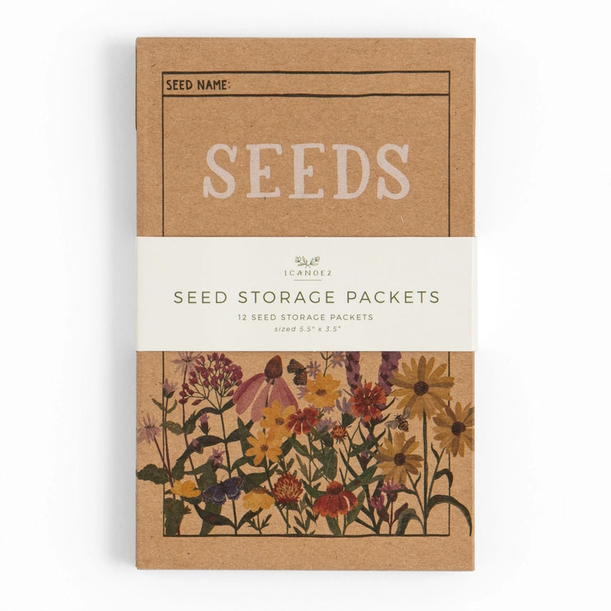 Flower Seed Storage Packets