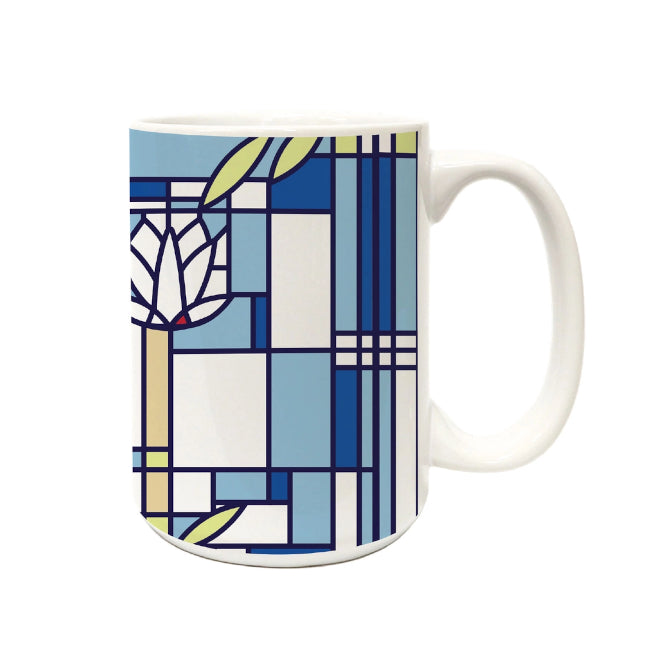 Frank Lloyd Wright 'Waterlilies' Mug