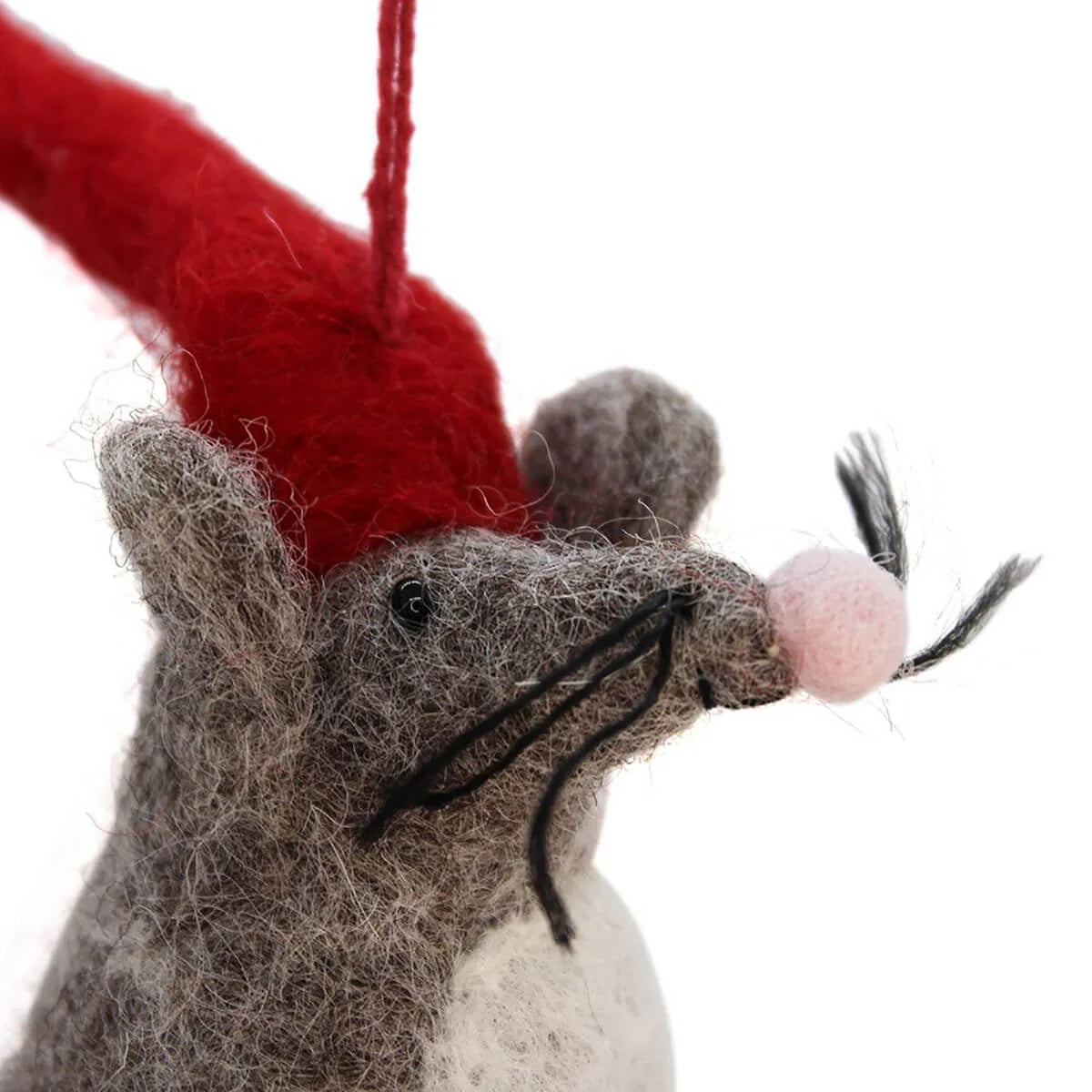 Little Fella Felted Ornament