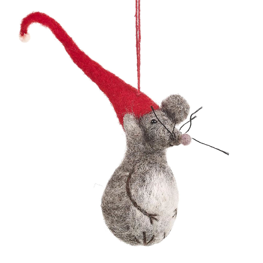 Little Fella Felted Ornament