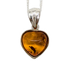 Baltic Amber Heart Necklace