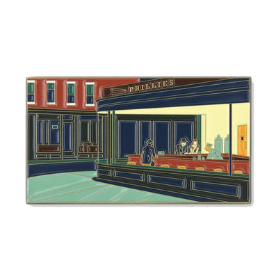 Hopper 'Nighthawks' Enamel Pin