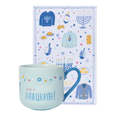 Hanukkah Mug & Tea Towel Set