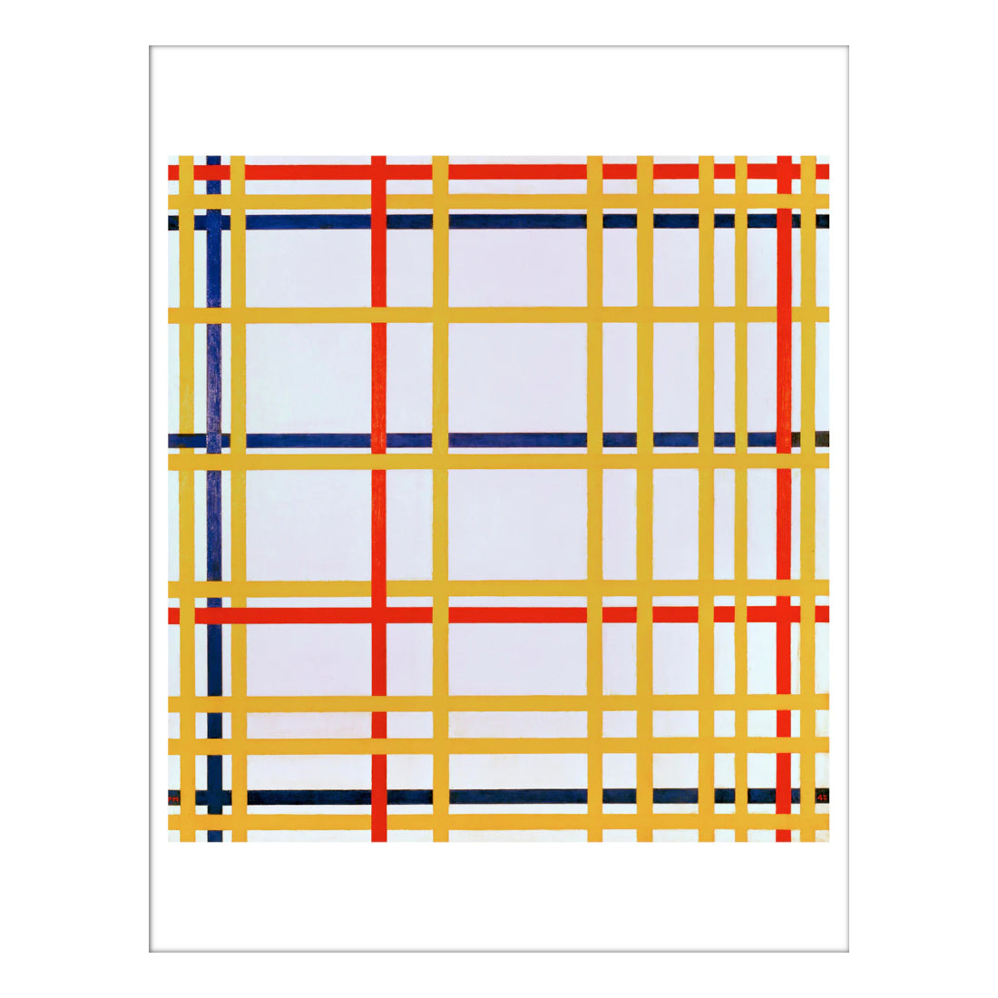 Piet Mondrian Keepsake Boxed Notecards