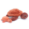 Mum and Baby Turtle by Les Déglingos - Terracotta