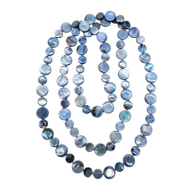 Single Strand Mother of Pearl Necklaces