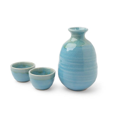 Jade Glaze Saki Set