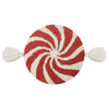 Peppermint Hooked Pillow