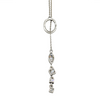 Crystal Glacee Lariat Necklace by Patricia Locke