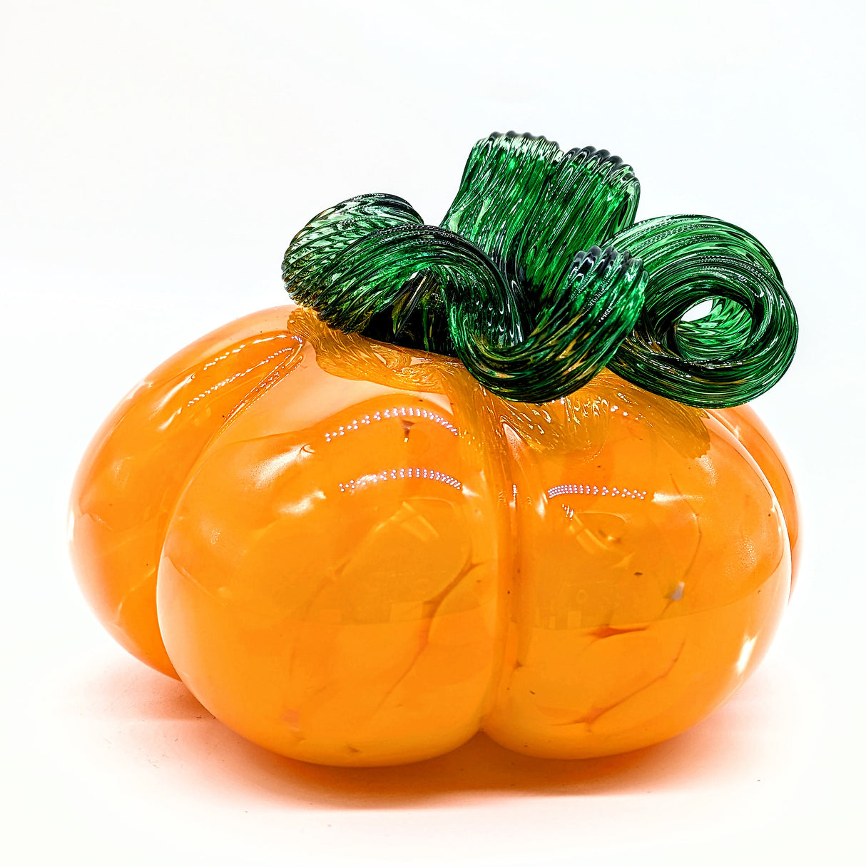 Handmade Glass Pumpkin by Shawn Everette