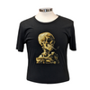 Van Gogh Smoking Skull T-Shirt — Unisex