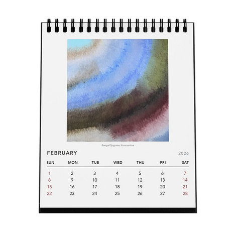 Australian First Nations 2026 Desk Calendar