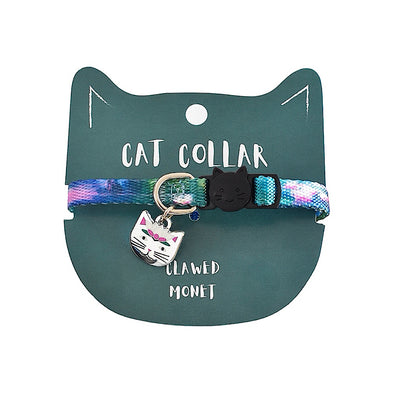 Clawed Monet Cat Collar