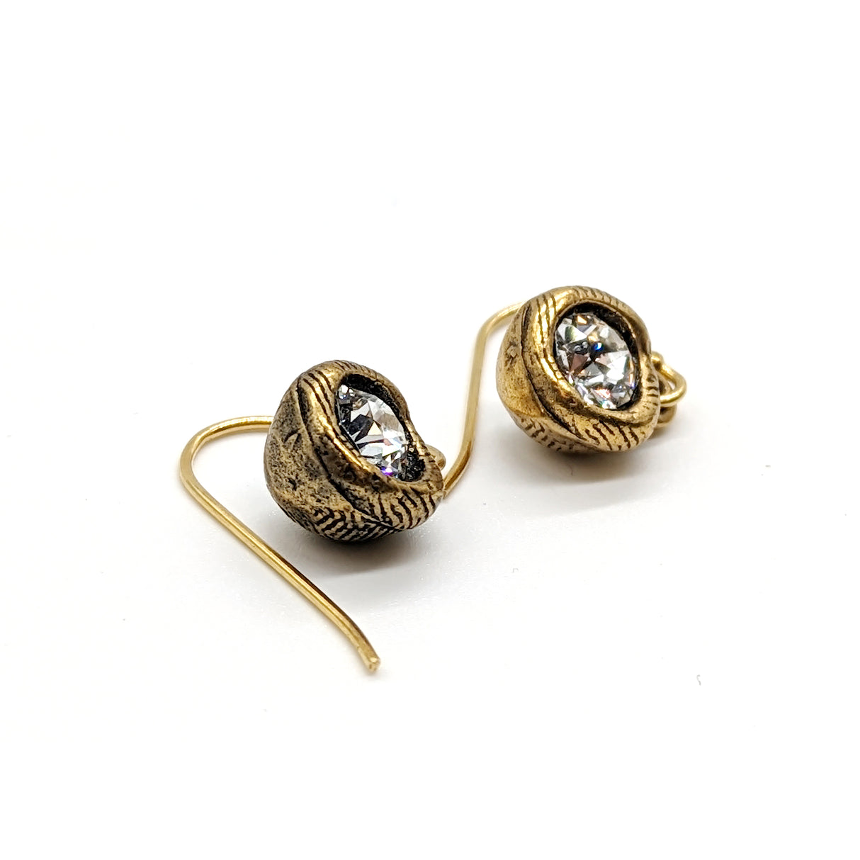 Snowball Earring - Gold