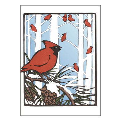 Winter Cardinal Boxed Holiday Cards