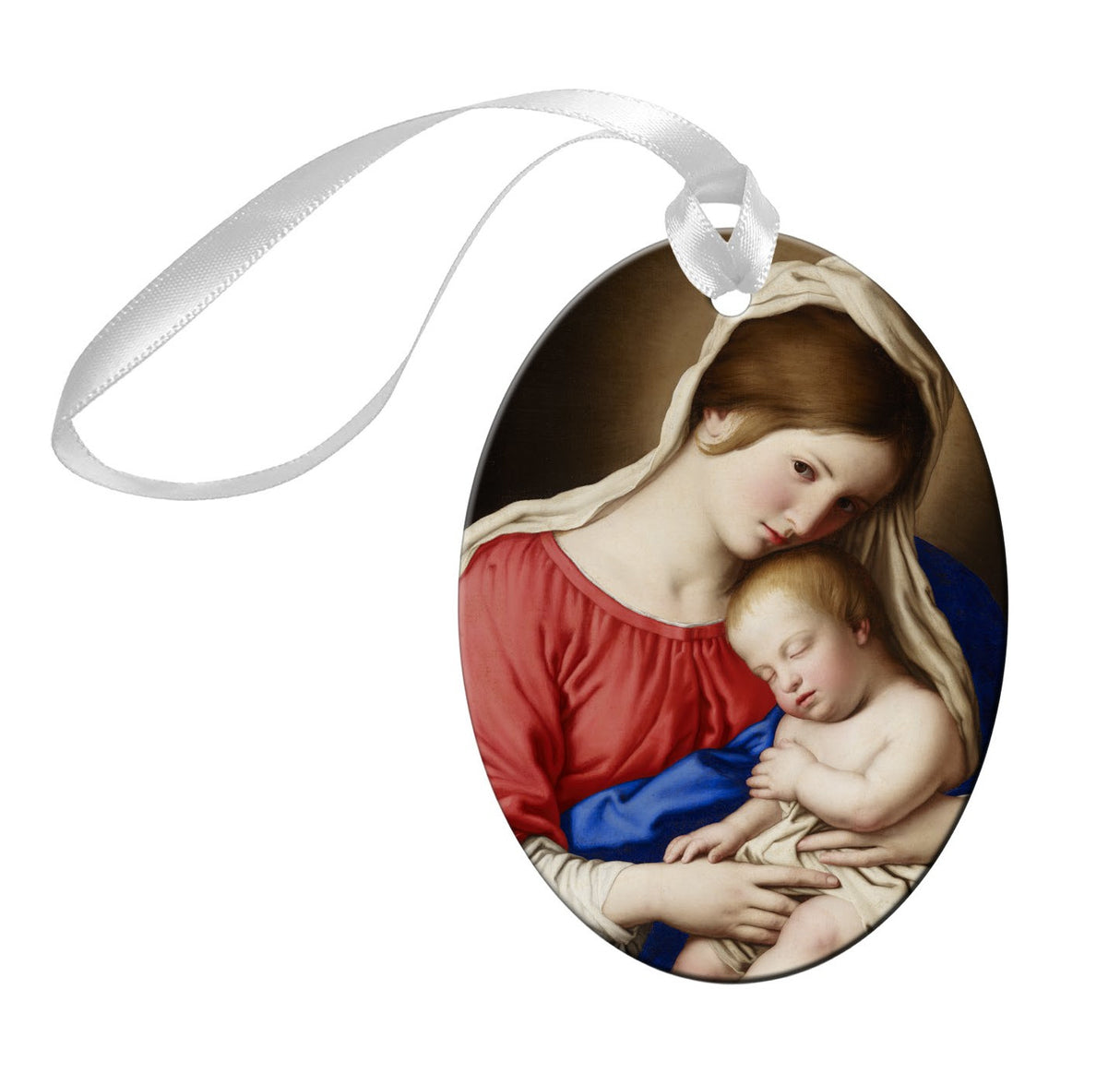 Sassoferrato 'Madonna and Child' Ornament