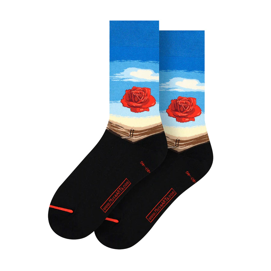 Dalí 'The Meditative Rose' Socks