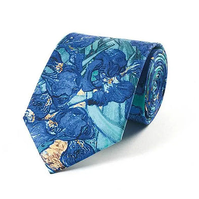 Van Gogh 'Irises' Tie