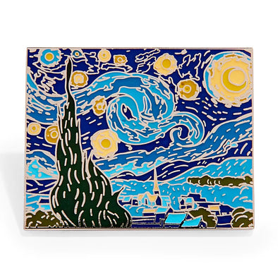 MoMA Starry Night Pin
