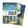 Set of 3 Van Gogh Midi Notebooks