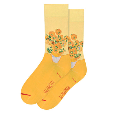 Van Gogh 'Sunflowers' Knit Socks