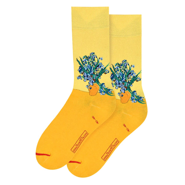 Van Gogh 'Irises' Knit Socks