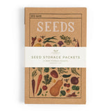 Vegetable Seed Storage Packets