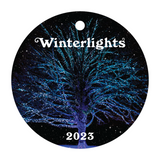 2023 Winterlights Porcelain Disc Ornament