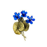 Wild Violet Brooch