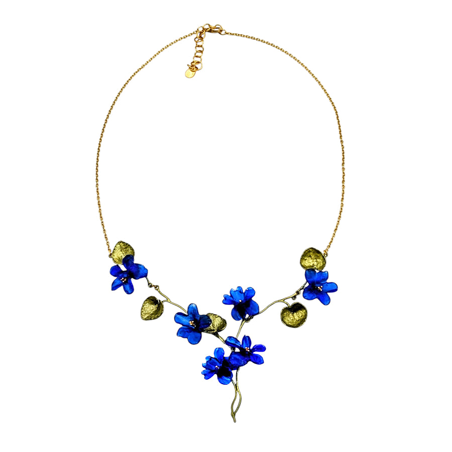 Wild Violet Statement Necklace