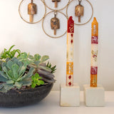 Kimeta Christmas Taper Candles