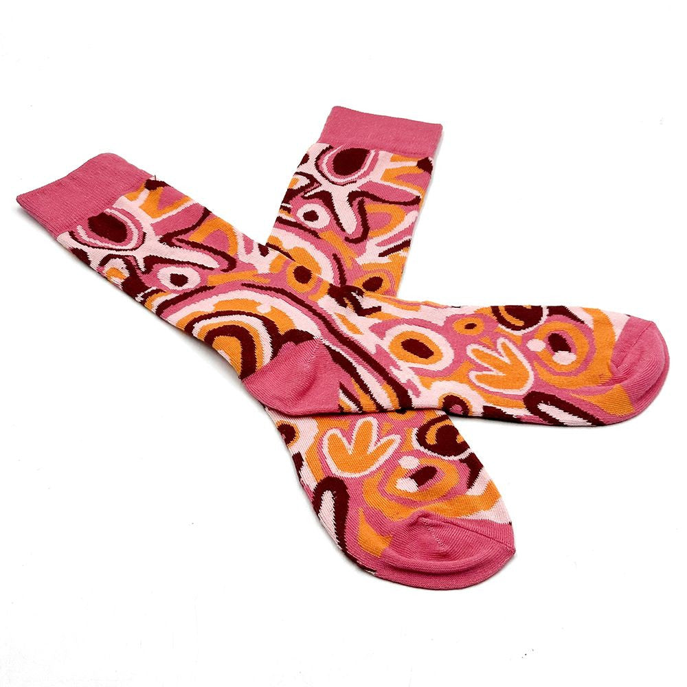 Ramindjeri Water Dreaming Socks