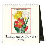 2026 Language of Flowers Desk Calendar