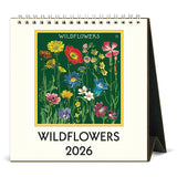 2026 Vintage Wildflowers Desk Calendar
