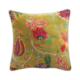 Velvet Garden Pom Pillow