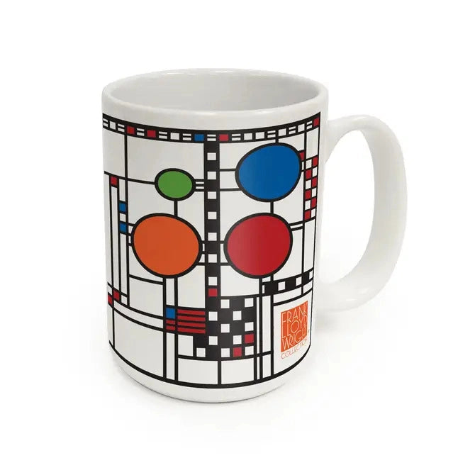 Frank Lloyd Wright 'Coonley Playhouse' Mug