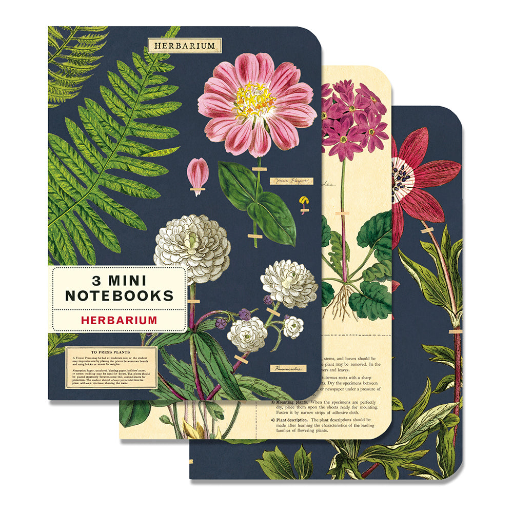 Herbarium Mini Notebook Set