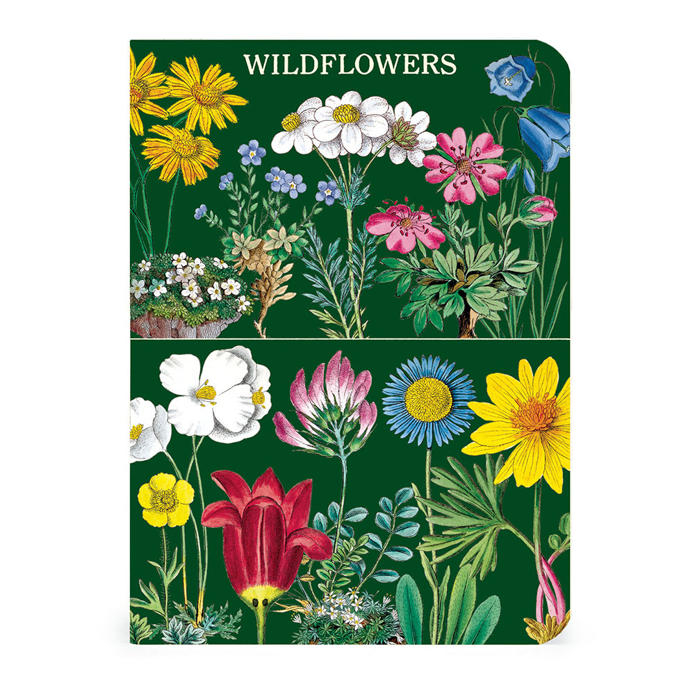 Vintage Wildflowers Mini Notebook Set