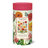 Vintage Flower Garden Puzzle