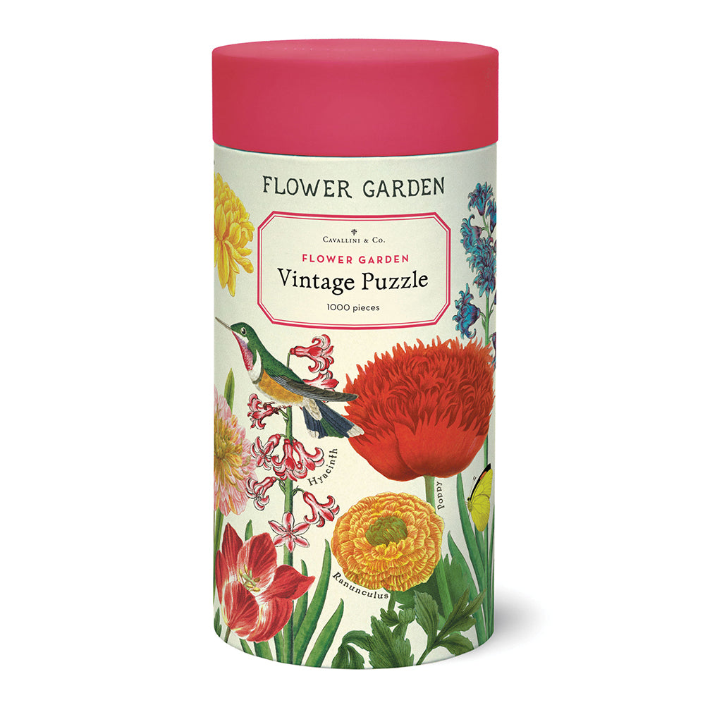 Vintage Flower Garden Puzzle