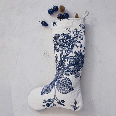 Quilted Botanicals Stocking