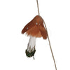 Feather Mushroom Garland - Rust