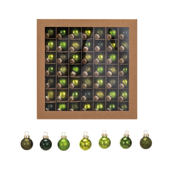 Green Mini Ornaments Boxed Set