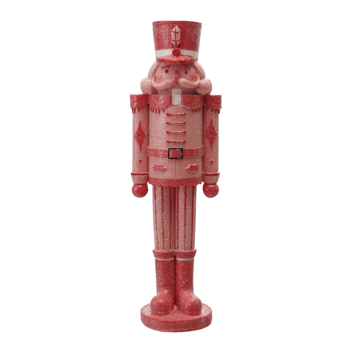 Pink Sugar Glitter Nutcracker