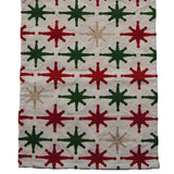 Embroidered Stars Table Runner