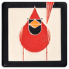 Charley Harper 'Cardinal' Motawi Tile