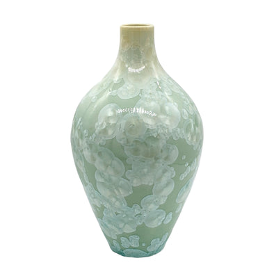 Adam Egenolf Mint Crystalline Vase