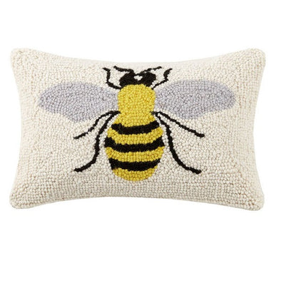 Bee Hooked Pillow