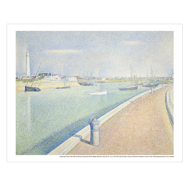 Georges Seurat 'The Channel of Gravelines, Petit Fort Philippe' Print